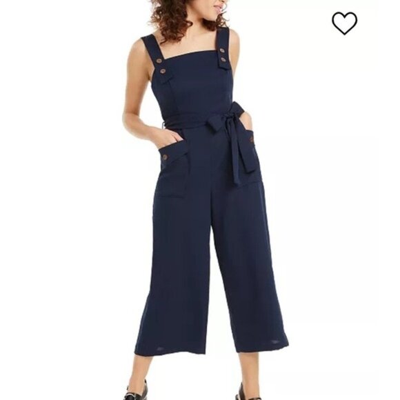 Gianni Bini Navy Blue Women's Jumpsuit Size 2 - Picture 1 of 8